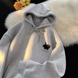 2026 Spring and Autumn New Casual Men's Hoodie Fashionable Personalized Cat Printed Street Wear Comfortable High Quality Hoodie