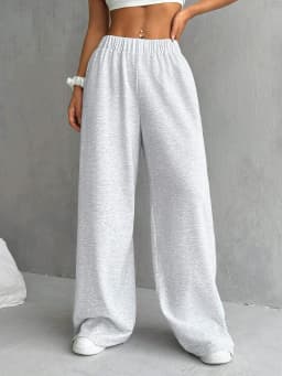 Women's Casual High-Waisted Wide-Leg Pants