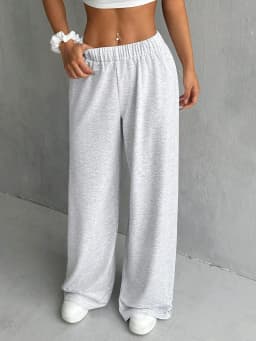 Women's Casual High-Waisted Wide-Leg Pants