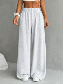 Women's Casual High-Waisted Wide-Leg Pants