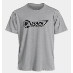 S-5XL Men's T-shirts Iron Man Stark Industries Summer American Spring and Autumn Oversized Sporty Short-sleeved