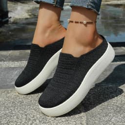 The Latest Summer Women's Single Shoes in 2026. The Fly-Constructed Shoes Are Soft, Comfortable, Breathable and Lightweight.