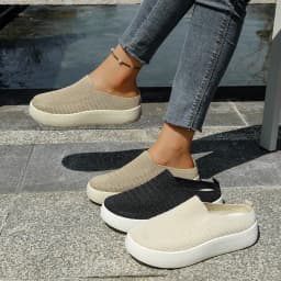The Latest Summer Women's Single Shoes in 2026. The Fly-Constructed Shoes Are Soft, Comfortable, Breathable and Lightweight.
