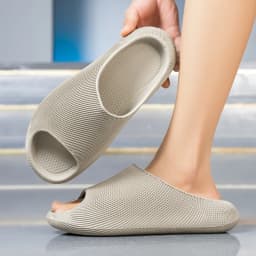 2026 New Men Summer Leisure Platform Slippers Women House Shoes Soft EVA Camouflage Print Anti-slip Couples Home Beach Slides