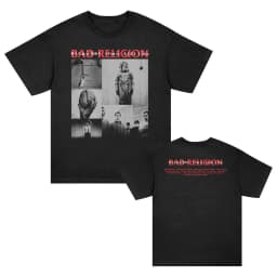 1980 Bad Religion Band PUNK Hardcore Casual T-shirt Men's and Women's Luxury Brand Top