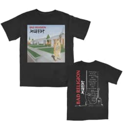1980 Bad Religion Band PUNK Hardcore Casual T-shirt Men's and Women's Luxury Brand Top