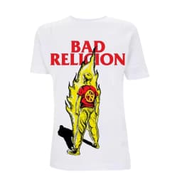 1980 Bad Religion Band PUNK Hardcore Casual T-shirt Men's and Women's Luxury Brand Top