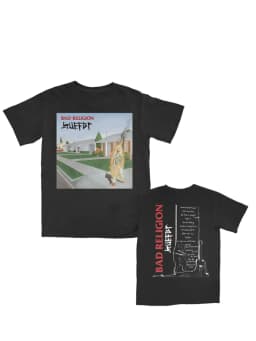 1980 Bad Religion Band PUNK Hardcore Casual T-shirt Men's and Women's Luxury Brand Top