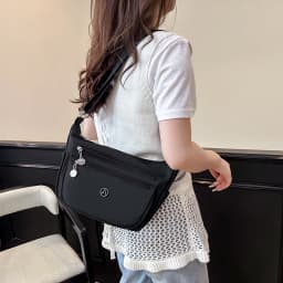 Women Crossbody Bag Water Resistant Large Capacity Nylon Multi Pocket Travel Commuter Work Phone Wallet Cosmetic Organizer