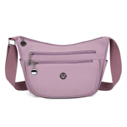 Women Crossbody Bag Water Resistant Large Capacity Nylon Multi Pocket Travel Commuter Work Phone Wallet Cosmetic Organizer