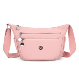 Women Crossbody Bag Water Resistant Large Capacity Nylon Multi Pocket Travel Commuter Work Phone Wallet Cosmetic Organizer