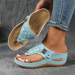 New Summer Women Wedge Sandals Open Toe Outdoor Flip Flops Fashion Casual Designer Shoes Slip on Platform Sandals Slides Women