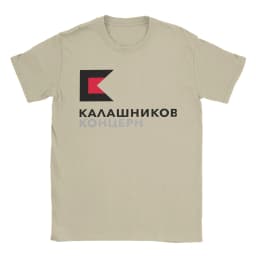 Men's Kalashnikov Ak47 T Shirts Cotton Top Tees Summer Awesome Short Sleeve T-Shirt Crewneck Hipster Casual Tshirt