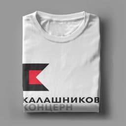 Men's Kalashnikov Ak47 T Shirts Cotton Top Tees Summer Awesome Short Sleeve T-Shirt Crewneck Hipster Casual Tshirt