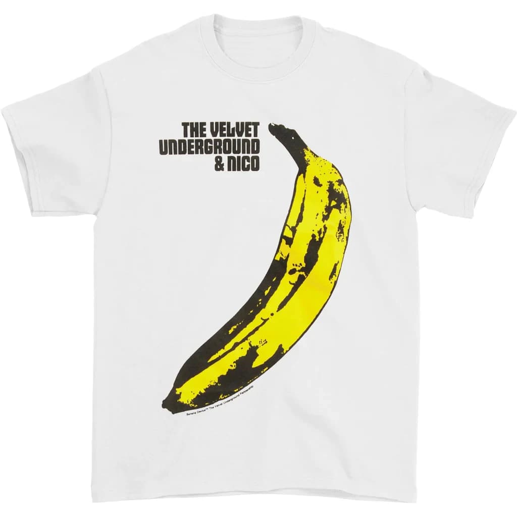 2026 Summer "Velvet Underground Band" Short Sleeve, Underground Velvet Men's and Women's Rock T-Shirts