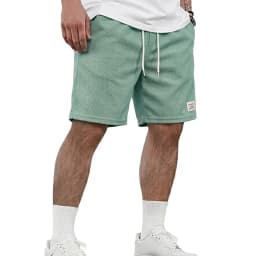 Mens Summer Solid Color Casual Shorts and Lightweight Beach and Fitness Bottoms Loose Fit Work Gym Shorts for Everyday Wear