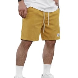 Mens Summer Solid Color Casual Shorts and Lightweight Beach and Fitness Bottoms Loose Fit Work Gym Shorts for Everyday Wear