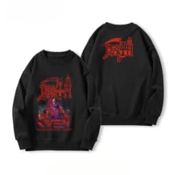 Y2k DEATH Leprosy Death Metal Band Hoodie Men and Women Autumn/winter American Rock Top Trend