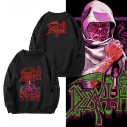 Y2k DEATH Leprosy Death Metal Band Hoodie Men and Women Autumn/winter American Rock Top Trend