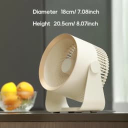Multifunctional Electric Fan Circulator 4000mAh Wireless/USB Portable Home Quiet Ventilator Desktop Wall Ceiling Fan Air Cooler