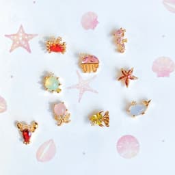 Ins Hot Sale Multicolor Crystal Ocean Animal Charm Pendant&necklaces for Women Delicate Starfish Chain Choker Necklaces