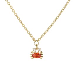 Ins Hot Sale Multicolor Crystal Ocean Animal Charm Pendant&necklaces for Women Delicate Starfish Chain Choker Necklaces
