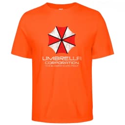 Mens Cotton Umbrella Corporation Graphic T Shirt Street Casual Style Tee for Men and Women