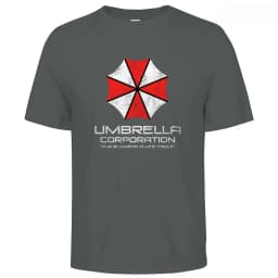 Mens Cotton Umbrella Corporation Graphic T Shirt Street Casual Style Tee for Men and Women