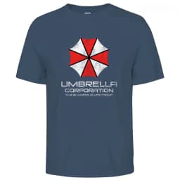 Mens Cotton Umbrella Corporation Graphic T Shirt Street Casual Style Tee for Men and Women