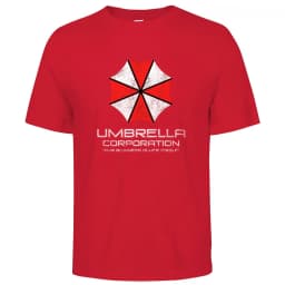 Mens Cotton Umbrella Corporation Graphic T Shirt Street Casual Style Tee for Men and Women