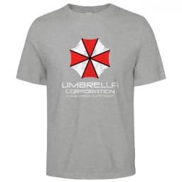 Mens Cotton Umbrella Corporation Graphic T Shirt Street Casual Style Tee for Men and Women