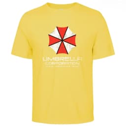 Mens Cotton Umbrella Corporation Graphic T Shirt Street Casual Style Tee for Men and Women