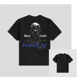 Skull Graphic Fitness Training Gym Leisure T-shirt Luxury Brand for Men and Women