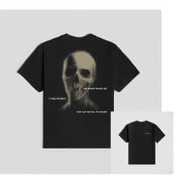 Skull Graphic Fitness Training Gym Leisure T-shirt Luxury Brand for Men and Women