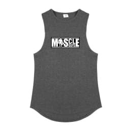 Mens Summer Cotton Workout Tank Tops Gym Bodybuilding Sleeveless Singlets Fitness Clothing Breathable Loose Muscle Shirts