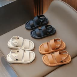 Children's Sandals 2026 Summer New Style Beach Shoes Soft Bottom Boys' Shoes Trendy Casual Wear Ideal for Outdoor Activities