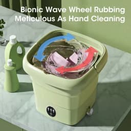 Folding Portable Mini Spin Dryer Centrifuge for Clothes Socks Underwear Dehydration EU
