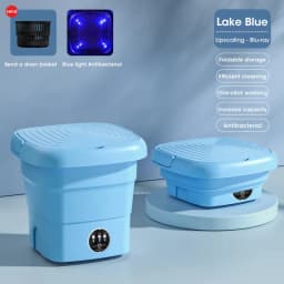 Folding Portable Mini Spin Dryer Centrifuge for Clothes Socks Underwear Dehydration EU