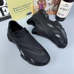 Summer new men's shoes mesh breathable casual shoes thick soled fashionable casual sports shoes outdoor comfortable work shoes