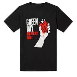 Green Day Band Rock Casual T-Shirt Men's and Women's Luxury Band Brand Top