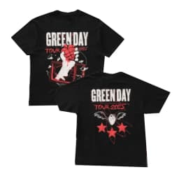 Green Day Band Rock Casual T-Shirt Men's and Women's Luxury Band Brand Top