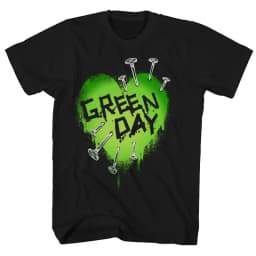 Green Day Band Rock Casual T-Shirt Men's and Women's Luxury Band Brand Top