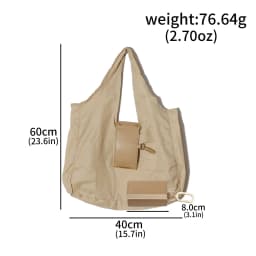 Women Canvas Tote Bag Large Keychain Capacity Shoulder Handbag With Inner Pouch Zipper Casual For Work School Travel Shopping