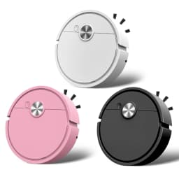 3 in 1 Robot Vacuum Rechargeable Vacuum Mop Robot Strong Suction Compact Cleaning Machine for Pet Hair Stubborn Dirt