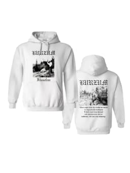 Retro Autumn/Winter New Style Burzum Norwegian Black Metal Rock Dark Long-Sleeved Thick Loose Hooded Sweatshirt