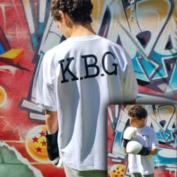 KBG Cotton TShirt Mens Fitness Muscle Style Streetwear White