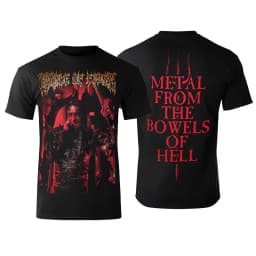 2026 Cradle of Filth Band's Extreme Gothic Black Metal Rock Dark American Short-sleeved T-shirt