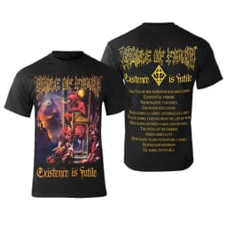 2026 Cradle of Filth Band's Extreme Gothic Black Metal Rock Dark American Short-sleeved T-shirt