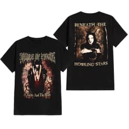 2026 Cradle of Filth Band's Extreme Gothic Black Metal Rock Dark American Short-sleeved T-shirt