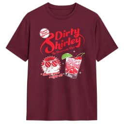 DCC Dirty Shirley Desperado Club Ad with Princess Donut Cotton T Shirt For Men Summer Vintage T Shirts O Neck Harajuku Tees